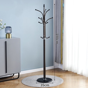 Bosque abrazo minimalista espejo de pared de hierro hogar decorativo soporte de abrigo de Metal para uso en la sala de estar - Product Image 3