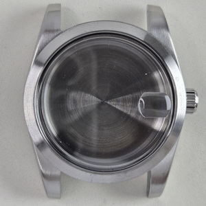 Caja de Reloj de 36 mm 39 mm con Bisel Pulido, Resistente al Agua, Movimiento NH34 NH35 NH36 NH72 NH70 NH38 NH39, Dos Tonos Plata y Oro, 316L, Modificaciones <span class=keywords><strong>Seiko</strong></span> - Product Image 5