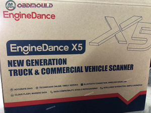 Machine de réglage ECU Engine Dance X5 Ultra pour camions diesel et tous véhicules utilitaires, outil de diagnostic de compatibilité OLIVER noir - Product Image 5