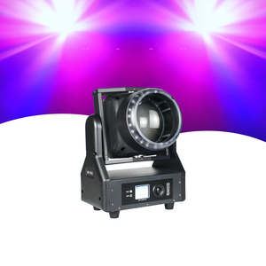 ไฟ LED 150W Kaleidoscope <span class=keywords><strong>Tornado</strong></span> Moving <span class=keywords><strong>Head</strong></span> Beam Wash Stain Light DMX RDM ควบคุมด้วยเสียง สำหรับงานแต่งงาน บาร์ งานแสดงสดในร่ม - Product Image 3