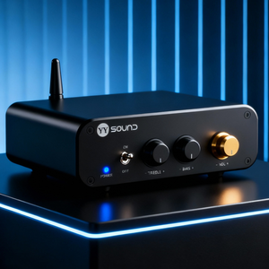 Amply kỹ thuật số Recordio Professional Home 2.1 kênh công suất cao HiFi, bộ khuếch đại âm thanh kỹ thuật số, amply subwoofer, <span class=keywords><strong>receiver</strong></span> - Product Image 3