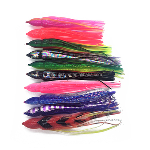 En stock – Leurre souple en PVC Weiyu de 7,5 pouces en forme de jupe de calmar pour leurre de pêche au cabillaud, à la carpe, à la perche (fond/milieu/surface) – Pêche sur glace – 2 pièces/sac - Product Image 6