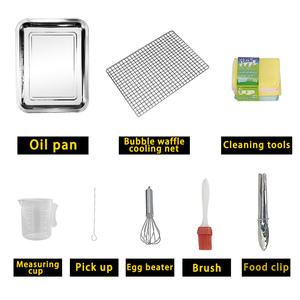 Máquina para Hacer Waffles Antiadherente <span class=keywords><strong>de</strong></span> Precio Económico, Calentamiento Rápido, Apta para Huevos, Panqueques y <span class=keywords><strong>Pan</strong></span> - Product Image 5