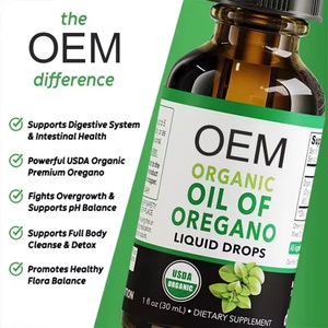 Gotas de Guanábana Orgánicas OEM, Aceite de Orégano en Gotas Líquidas Orales para la Salud Intestinal, Apoyo Inmunológico y Digestivo, 30 ml - Product Image 4