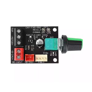 DC8-24V 5A 4-Wire Violent Fan Speed <strong>Controller</strong> Brushless <strong>DC</strong> <strong>Motor</strong> <strong>PWM</strong> Speed <strong>Controller</strong> with Switch - Product Image 3