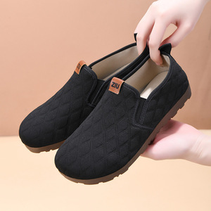 Nouvelles Chaussures Printemps 2026 à Enfiler pour Femme – Confortables, Antidérapantes, en Tissu de Pékin, à Semelle Souple et Côtés Souples – Modèle Tendance pour <span class=keywords><strong>Maman</strong></span> - Product Image 1