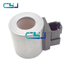 Bobine de solénoïde hydraulique 24V pour excavatrices E320GC E323GC E336GC E330GC, pièce de rechange pour valve de commande d'excavatrice - Product Image 1