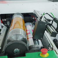 Machine d'impression flexographique horizontale multi-servo 10 couleurs pour films PP, PET, PE avec vernis flexo, découpe UV et imprimante double face