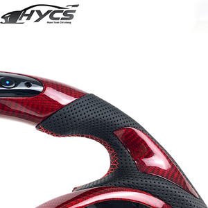 G37方向盘发光二极管显示屏碳纤维方向盘英菲尼迪G37 G37X G25运动型方向盘 - Product Image 4