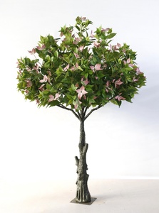 Centro de Mesa para Boda con Árbol de Cerezo de 3m, en Oferta, Maceta Grande con Flores Lila y Blancas, 7 Árboles de Cerezo de 3m - Product Image 3