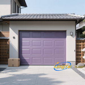 Dài Tai tự động hóa hiện đại tiêu chuẩn quốc tế Sàn thép Màu cửa nhà để xe cho biệt thự với thiết kế cửa sổ - Product Image 4