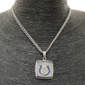 Collar colgante de campeonato de los Colts de Indianápolis, COLLAR COLGANTE de joyería exquisito y de moda, personalizable - Product Image 5