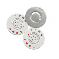 Sceau en aluminium jetable écologique, anti-effraction et durable, à visser, pour bouteilles de produits chimiques
