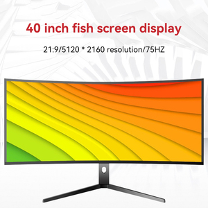 Écran large <span class=keywords><strong>40</strong></span> <span class=keywords><strong>pouces</strong></span> 5120*2160 5K 75HZ moniteur de jeu d'ordinateur LED incurvé <span class=keywords><strong>PC</strong></span> - Product Image 5