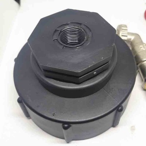 S100 X 8 Double Head IBC Tank Adapter for IBC Ton Barrels Fittings IBC Tote Barrels Valve Garden Hose <b>Quick</b> <b>Connector</b> - Product Image 2