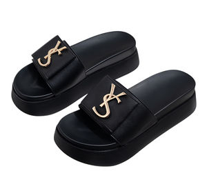 Chaussures pour femmes en cuir véritable souple, antidérapantes, pour l'extérieur, style urbain tendance, dessus en cuir de vachette (4,5 cm), printemps-automne - Product Image 1