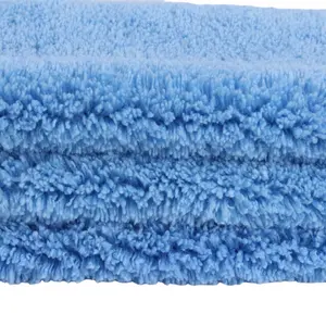China Hot Sale Super Absorbent Microfiber Cleaning Fabric Roll Microfiber Polyester Coral Fleece Mop Fabric
