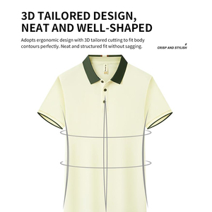 เสื้อยืดดีไซน์ใหม่ 100% ผ้าฝ้ายสำหรับผู้ชาย ไม่มีกระดุม ทรงโอเวอร์ไซส์ ไหล่ตก ใส่สบายช่วงฤดูร้อน แบบเรียบง่ายสำหรับผู้ชาย - Product Image 2