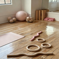 Barra de Pesas Multiusos, Barra de Silicona Colorida para Gimnasio en Casa, para Entrenamiento de Pilates