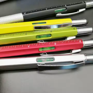 Bolígrafo táctico de plástico para <span class=keywords><strong>hombre</strong></span>, regalos únicos, bolígrafo Stylus, regla, destornillador de calibre de nivel, 6 en 1, bolígrafo multiherramienta de fontanero - Product Image 5