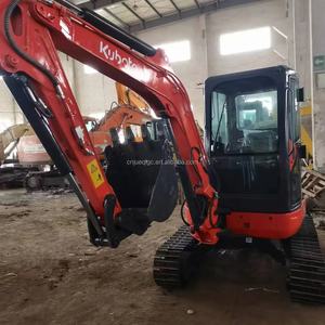 รถขุด U35 Kubota รุ่นใหม่99% เครื่องมินิญี่ปุ่นแท้อยู่ในสภาพดีขายดีในชั่วโมงการทำงานต่ำ - Product Image 3