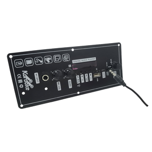 Kỹ Thuật Số Bt Âm Thanh Nhà Loa Siêu Trầm Hội Đồng Quản Trị Với Có Thể Sạc Lại 3.7V Kết Nối Pin Microphone Karaoke Không Dây Nhà Khuếch Đại - Product Image 5