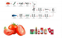 Mesin Pembuat Pasta Tomat Lini Produksi Pasta Tomat Lini Pengolahan Tomat Lini Produksi Saus Tomat