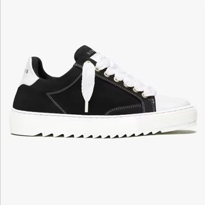 Zapatillas de Lona Transpirables con Suela Gruesa para Mujer, Negras, de Caña Baja, Estilo Casual y Deportivo, para Parejas, Modernas y Versátiles, para Caminar, para Hombre - Product Image 1