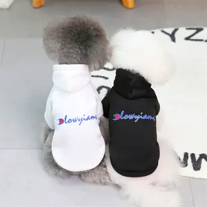 Sport-Design Hundsjacke coole Marken-Haustierbekleidung solide Haustier-Hundekleidung für kalte Tage Großhandel Hundespullover Hoodie