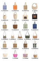 Sac fourre-tout en paille en papier personnalisé en usine sac de plage tissé de grande capacité évidé avec doublure à glissière pour les femmes