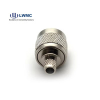 Conectores RF en Oferta, Conector Macho N con Abrazadera para Cable RF de 7/8'', E01, Conectores RF