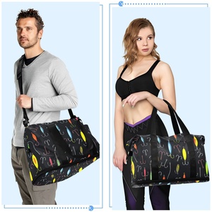Best Selling Large Wet Dry Waterproof Duffel Wash <b>Bag</b> <b>Folding</b> Gym Travel Tote Zipper for Yoga Weekend Luggage - Product Image 6