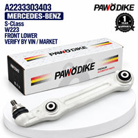 Rakitan Lengan Kontrol Bawah Depan OE A2233303403 untuk Mercedes Benz W223 S350 S400 S450 S500 S580 S680 Kit Suspensi Depan