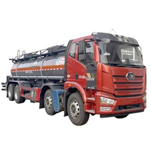 Camión Cisterna para Líquidos Químicos FAW 8x4, Tanque de 20 CBM de Acero Inoxidable con Revestimiento de PE para Transporte Industrial de Productos Corrosivos - Product Image 1
