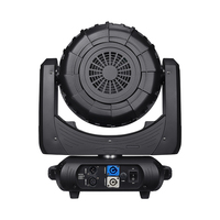Projecteur LED mobile MOKE 450W 12x40W RGBW 4-en-1 avec zoom CTO 2800K-8500K DMX512 RDM pour scène de concert
