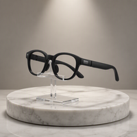 Lunettes Traductrices Intelligentes avec Affichage AR et Sous-titres IA pour Communication Bilingue et Aide Auditive – Dispositif de Chat Bilingue