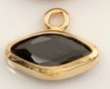 Or rempli 14 carats-noir