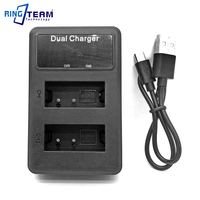 Chargeur de batteries numérique USB double canal LP-E17 pour appareils photo Canon EOS Rebel T6i 750D T6s 760D M3 M5 M6 8000D Kiss X8i 77D 200D