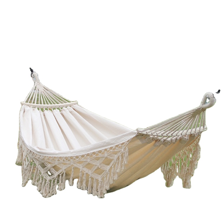 200x150cm Doppel-Outdoor-Camping-Hngematte aus Canvas mit Quasten und  Stangen| Alibaba.com