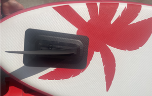 China Factory Custom Inflatable <strong>Stand</strong>-Up <strong>Paddle</strong> Board (320*80*15cm) <strong>Red</strong> White EVA/PVC Material All Accessories Lakes Rivers - Product Image 5