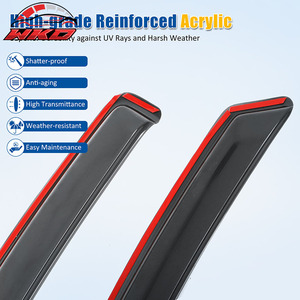 Viseras para Ventanas de Chevy Colorado 15-22 y GMC Canyon Cabina Extendida, Tipo In-Channel - Product Image 4