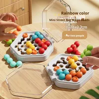 Perles Magiques Intelligentes Arc-en-ciel de Poche, Puzzle Éducatif en Plastique pour Jeunes de 7 à 14 Ans, Développement de la Pensée Logique, Fabriqué au Guangdong