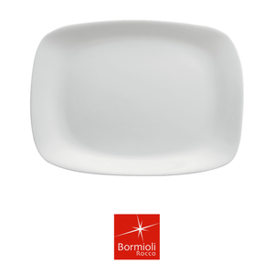 Plateau de service rectangulaire Parma 18 × 21 cm en verre blanc Bormioli Rocco - Product Image 4