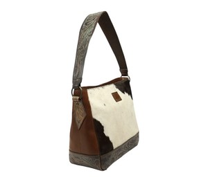 Elegant Women Cowhide Leather Bag Stunning Natural Pattern Fashion Shoulder Tote Bag Stylish Handbag for Work Travel Use - Product Image 4