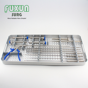 Instruments d'endoscopie rachidienne pour discectomie interlaminaire manuelle Uniportal, en acier inoxydable, certifiés CE, avec canule UT et gaine de travail - Product Image 6