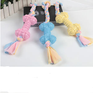 Durabale Cucciolo Dentizione Giocattoli Corda Cane Personalizzati Regali 2021 di Gioco di Formazione Corda di Cotone Cane Pet Giocattolo Del Cane - Product Image 4