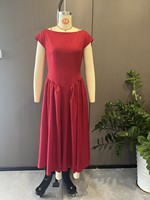 Nouvelle Robe d'Été 2026 pour Femme, Style EU/US, Couleur Unie, Col Rond, Dos Nu, Taille Cintrée, Sans Manches, Robe Élégante pour Dames