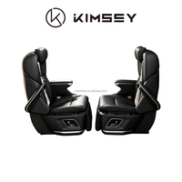 JS01 KIMSEY Fauteuil de capitaine confortable à dossier rabattable pour un accès et une descente facilités, idéal pour Toyota Sienna GL8 V-Class