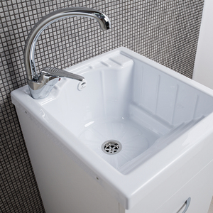 Lavabo in truciolato 60x60x90cm con vasca in ABS - Categoria Prodotto: Lavabi - Product Image 2