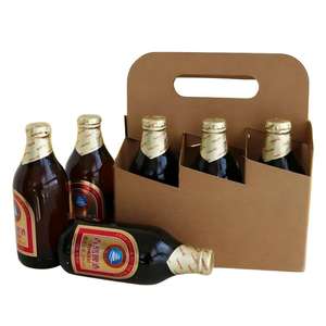 Caja de Cartón Corrugado Reciclable para Exhibición de Cerveza, Vino, Café, Leche, Té y Cócteles, Caja de Papel Personalizada - Product Image 6